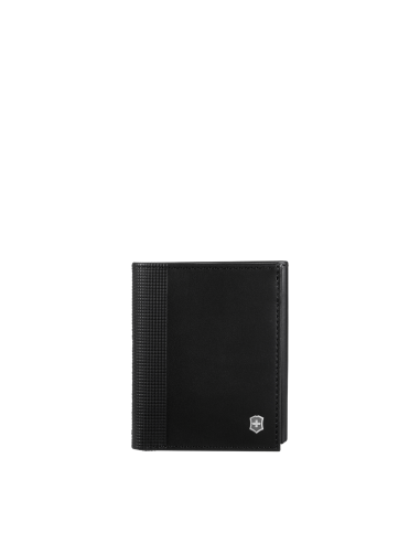 Portefeuille trois volets Victorinox Altius Alox Noir, référence 611574