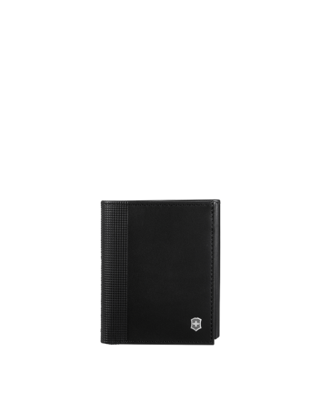Portefeuille trois volets Victorinox Altius Alox Noir, référence 611574