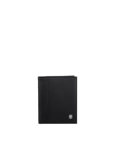 Porte-cartes deux volets Victorinox Altius Alox Noir, référence 611578