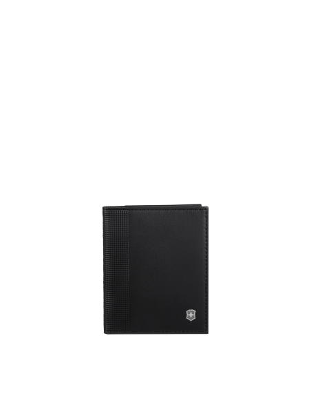 Porte-cartes deux volets Victorinox Altius Alox Noir, référence 611578