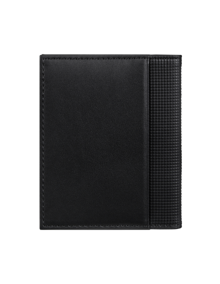 Porte-cartes deux volets Victorinox Altius Alox Noir, dos
