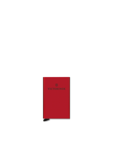 Porte-cartes aluminium Essential Victorinox Altius Secrid Rouge Victorinox, référence 612676