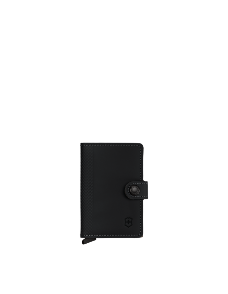 Porte-cartes cuir à pression Victorinox Altius Secrid Noir, référence 654344
