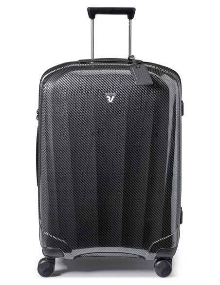 Valise soute 4 roues 78 cm Roncato We Are Glam Noir/Graphite, réf. 59510122