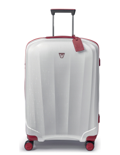 Valise soute 4 roues 70 cm Roncato We Are Glam Rouge/Blanc, réf. 59520930