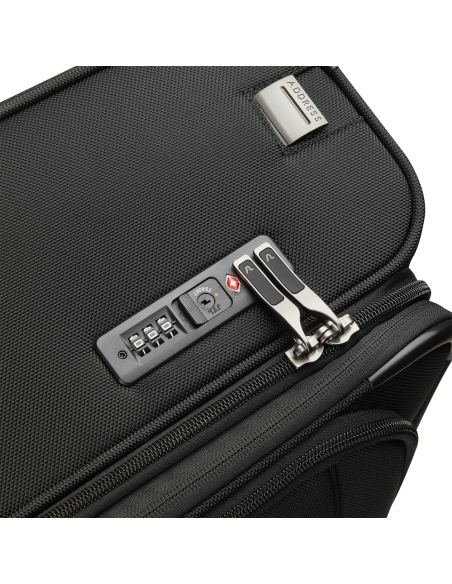 Roncato Cambridge Noir, serrure TSA et curseurs de fermeture