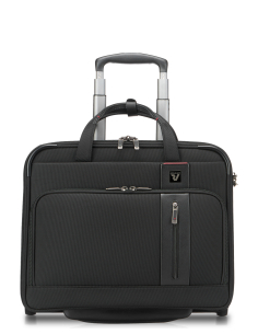 Bureau mobile 2 roues 40cm Roncato Cambridge Noir, réf. 41381601
