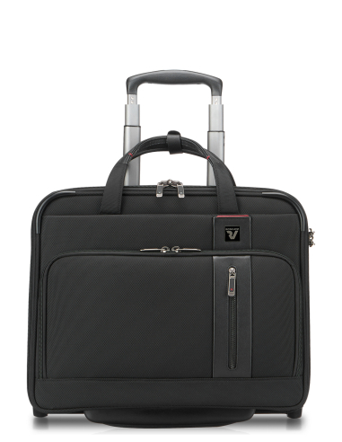 Bureau mobile 2 roues 40cm Roncato Cambridge Noir, réf. 41381601