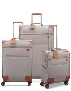 Set de 3 valises extensibles 55/67/80cm Roncato Uno Soft 3.0 Titane 41465045