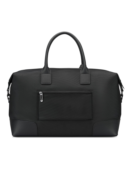 Sac 26 cm Roncato Uno Soft 3.0 Noir — Vue arrière et poche zippée