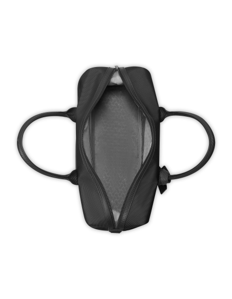 Sac 26 cm Roncato Uno Soft 3.0 Noir — Compartiment principal ouvert