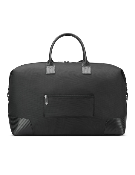 Sac 33 cm Roncato Uno Soft 3.0 Noir — Vue arrière et poche zippée