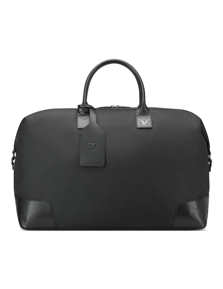 Sac 33 cm Roncato Uno Soft 3.0 Noir — Vue de face sans bandoulière