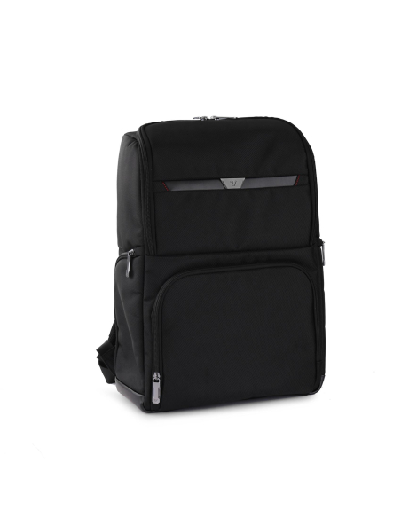 Sac à dos ordinateur 15,6 pouces Roncato Biz 4.0 Noir, vue de trois quarts