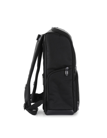 Sac à dos ordinateur 15,6 pouces Roncato Biz 4.0 Noir, profil du sac