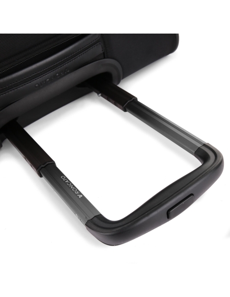 Bureau mobile 4 roues 41,5 cm Roncato Biz 4.0 Noir, prise de la poignée télescopique
