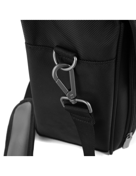 Sacoche ordinateur 15,6 pouces Roncato Biz 4.0 Noir, attache de bandoulière