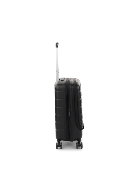 Valise cabine 4 roues 55 cm Roncato Biz 4.0 Noir, profil opposé