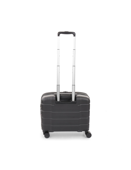 Bureau mobile extensible 39 cm Roncato Biz 4.0 Noir, dos et poignée télescopique