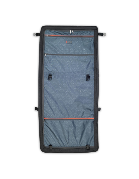 Porte-habits cabine 40 cm Roncato Biz 4.0 Noir, rangement vêtements déployé