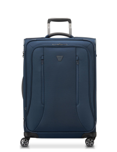Roncato City 3.0 Valise soute moyenne 4 roues extensible 64cm Bleu Nuit 41509223