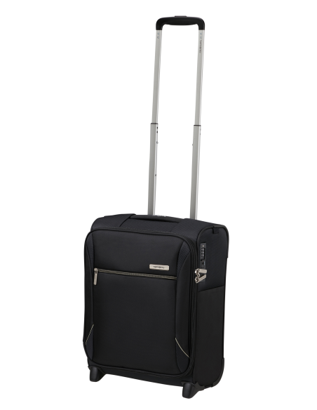Samsonite Base Breeze 45 cm Noir, poignée télescopique entièrement déployée