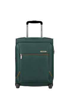 Valise sous-siège 2 roues 45 cm Samsonite Base Breeze Dark Green, référence 154775-1259