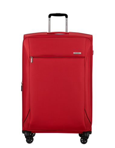 Valise soute extensible 4 roues 81 cm Samsonite Base Breeze Rouge, référence 154782-1726