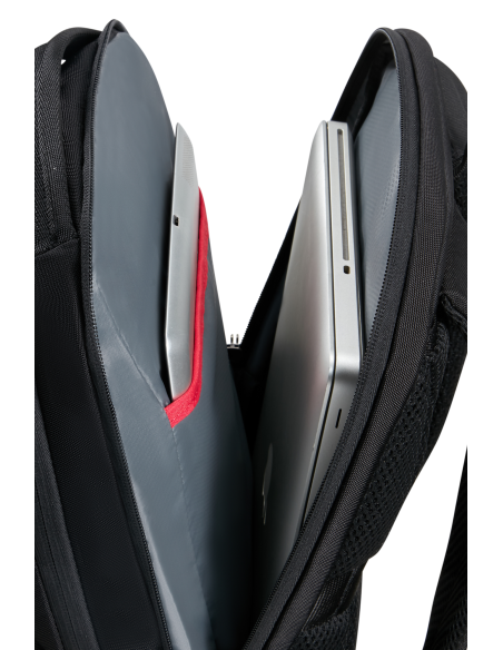 Samsonite Guardit 3.0 sac à dos S 14,1 pouces Noir, rangement ordinateur et tablette ouvert