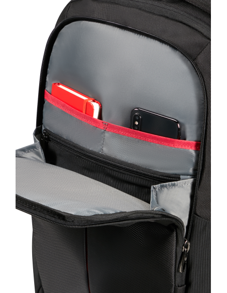 Samsonite Guardit 3.0 sac à dos L 17,3 pouces Noir, poche avant ouverte avec organiseur
