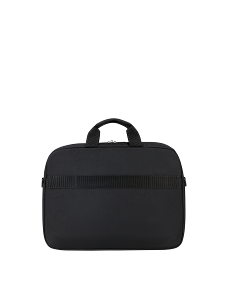 Samsonite Guardit 3.0 serviette 17,3 pouces Noir, vue arrière avec passant pour valise