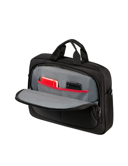 Samsonite Guardit 3.0 serviette 17,3 pouces Noir, poche avant ouverte avec organiseur