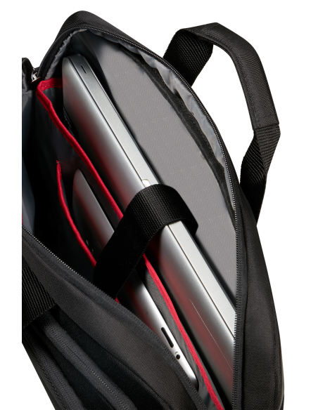 Samsonite Guardit 3.0 serviette 17,3 pouces Noir, rangement ordinateur et tablette ouvert