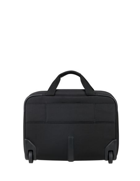 Samsonite Guardit 3.0 bureau mobile 17,3 pouces Noir, vue arrière avec roues
