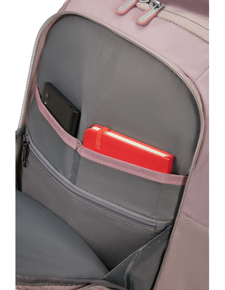 Sac à dos Samsonite Guardit Classy 2.0 Stone Grey, organiseur avant ouvert