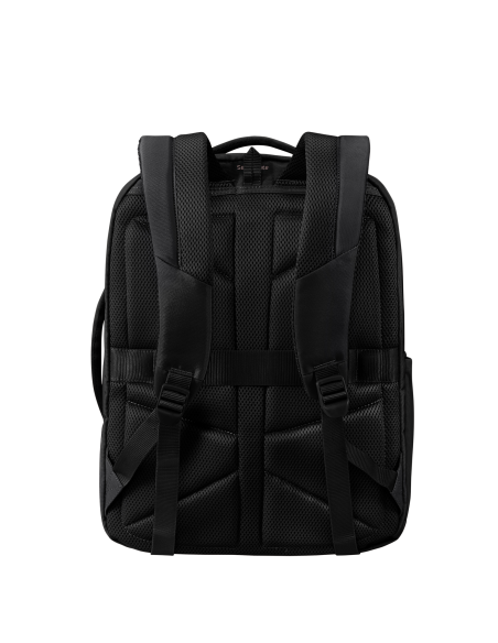 Sac à dos Samsonite Guardit Classy 2.0 Noir, vue arrière et bretelles rembourrées