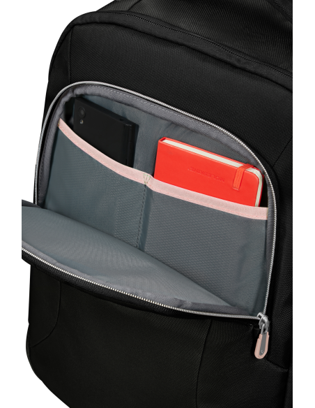 Sac à dos Samsonite Guardit Classy 2.0 Noir, organiseur avant ouvert