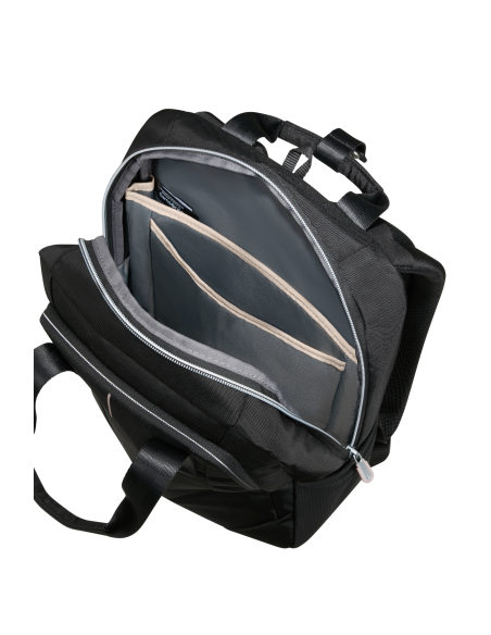 Sac à dos Samsonite Guardit Classy 2.0 Noir, compartiment principal ouvert