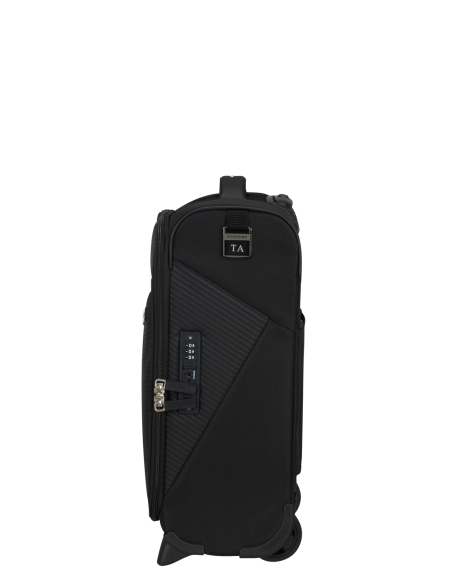 Vue latérale avec boucle de personnalisation — Samsonite Litebeam 45 cm Noir