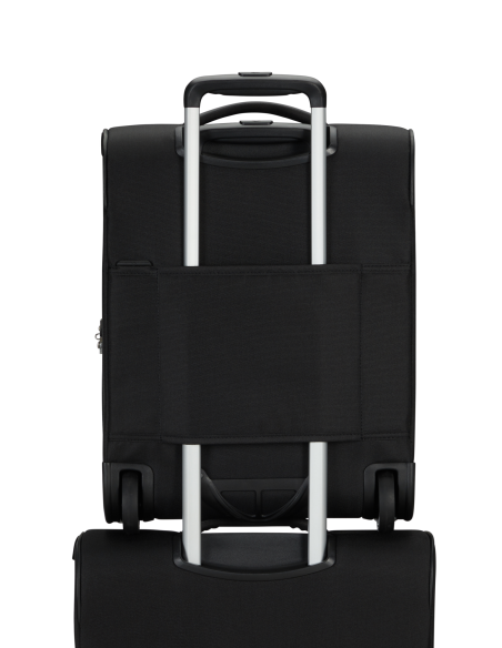 Passant arrière fixé sur la poignée d’une valise — Samsonite Litebeam 45 cm Noir