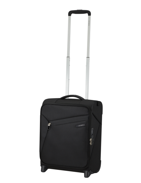Poignée télescopique entièrement déployée — Samsonite Litebeam 45 cm Noir