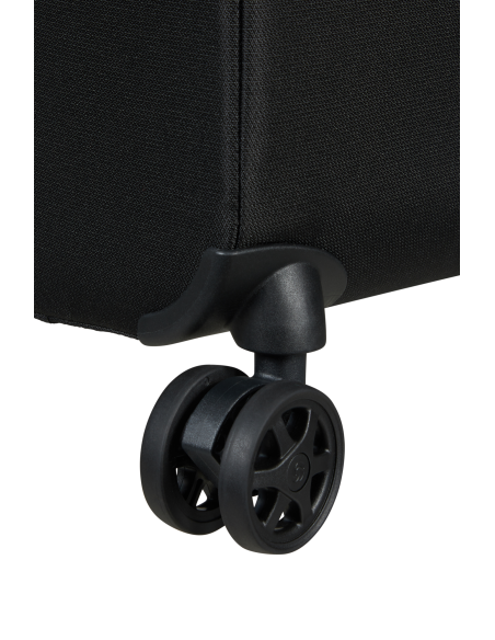 Détail d’une double roulette — Samsonite Litebeam 55 cm Noir