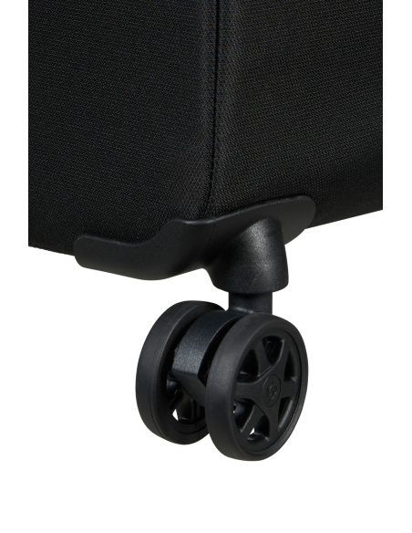 Détail d’une double roulette — Samsonite Litebeam 77 cm Noir