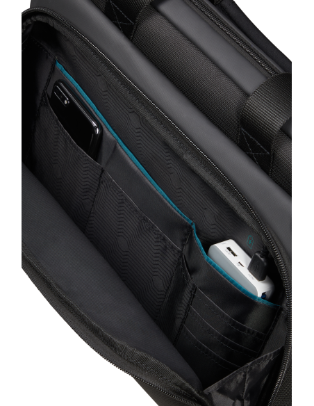 Rangement intérieur ouvert — Serviette 15.6 pouces Samsonite Mysight Noir