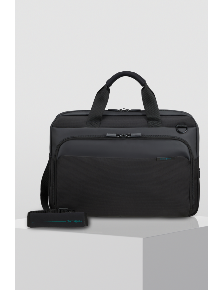 Présentation sur socle — Serviette 15.6 pouces Samsonite Mysight Noir
