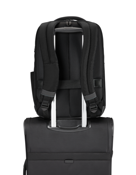 Passant arrière utilisé sur une valise — Sac à dos 15.6 pouces Samsonite Mysight Noir