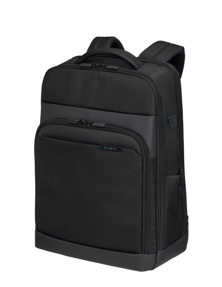 Vue de trois quarts — Sac à dos 17.3 pouces Samsonite Mysight Noir