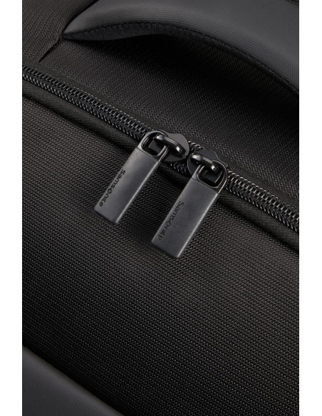 Détail des tirettes de fermeture — Sac à dos 2 roues 17.3 pouces Samsonite Mysight Noir