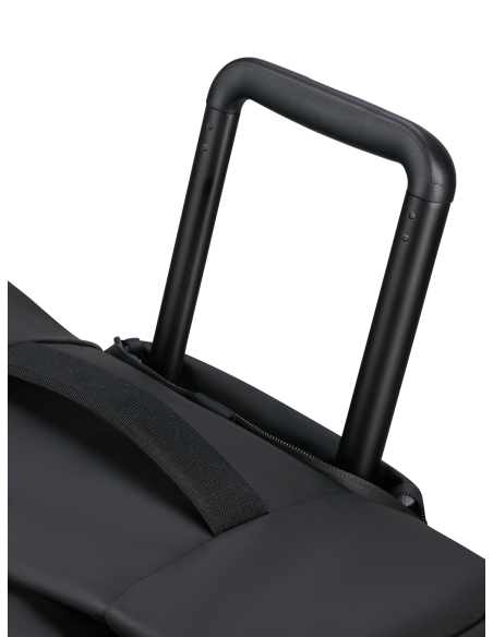 Sac pliable 4 en 1 Samsonite Prodiver Noir, détail de la poignée télescopique