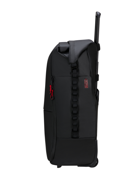Sac pliable 4 en 1 Samsonite Prodiver Noir, profil et roues